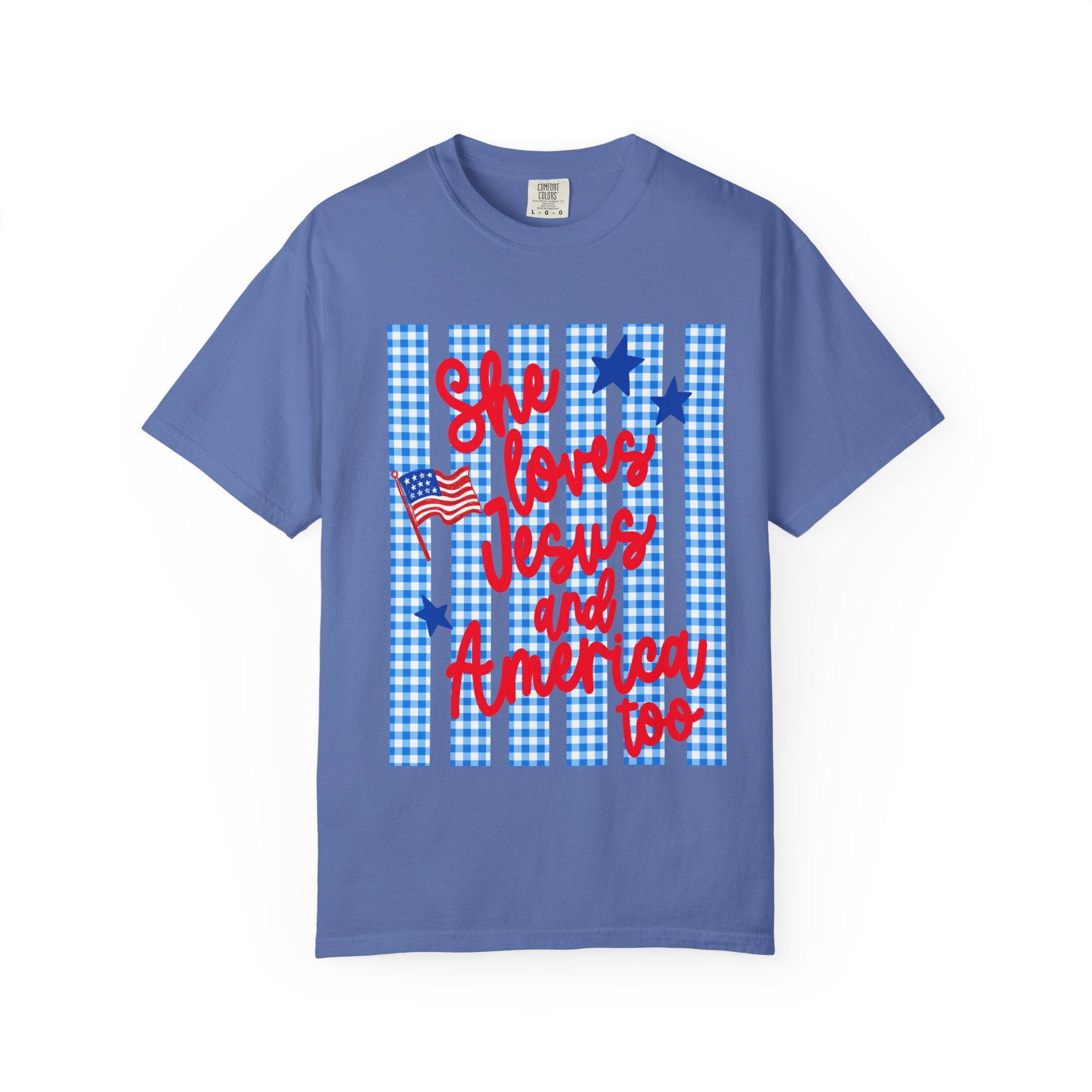 She Loves Jesus and America T-shirt