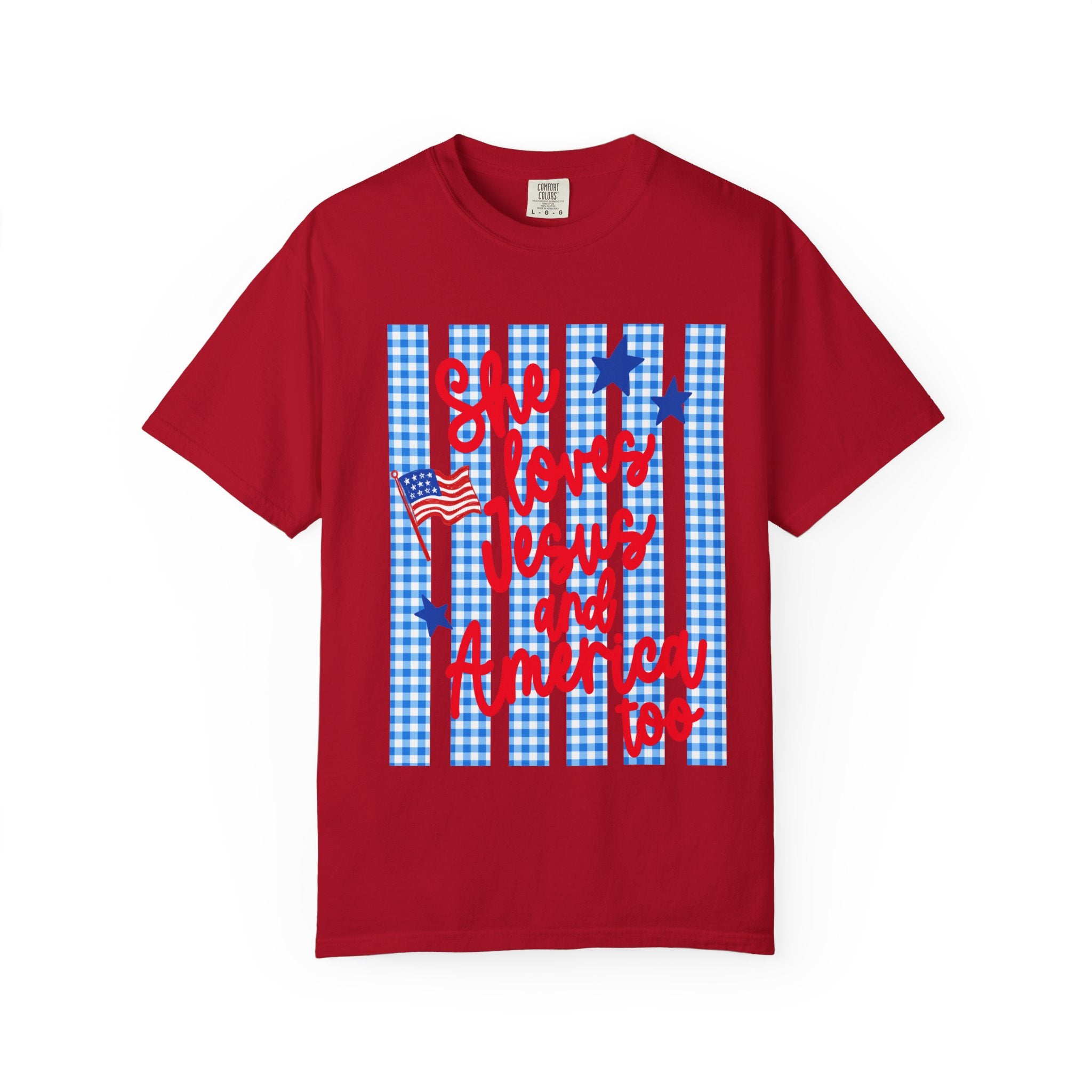 She Loves Jesus and America T-shirt